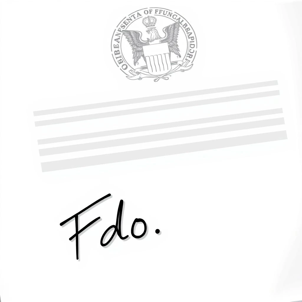 Fdo. Explication Signification Usage dans Documents Officiels fr