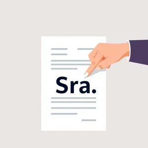 Sra. expliquée : compréhension et usage correct en espagnol fr
