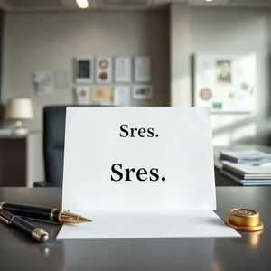 Sres Spiegata Abbreviazione Formale in Spagnolo per Studenti It