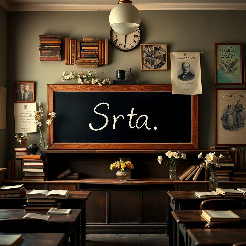 Srta. Exploring Latin Scripts and Cultural Significance No