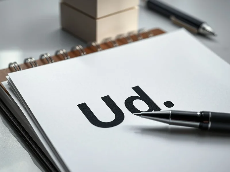 Bild von "Ud." in einem offiziellen Dokument