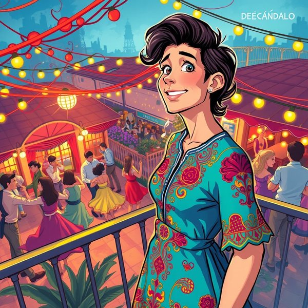Minh họa cụm từ tính từ "de escándalo"