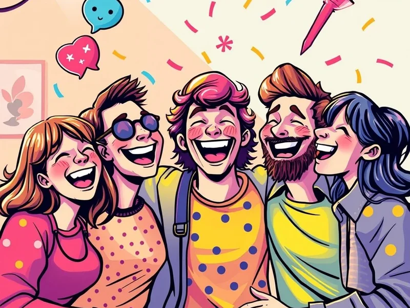 Un'immagine illustrativa dell'espressione aggettivale "de risa"