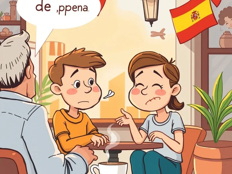 Illustration de l'expression "de pena"
