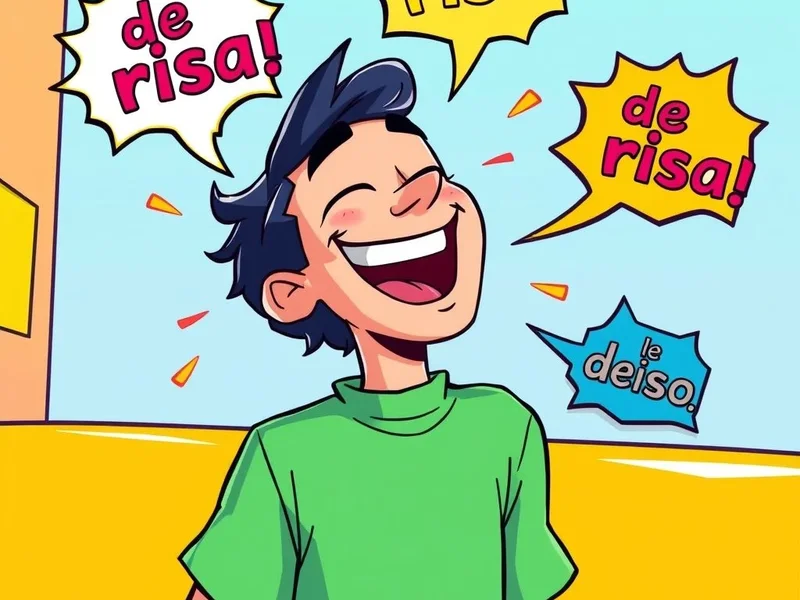 Une image illustrative de l’expression adjectivale "de risa"