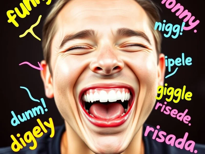 Uma imagem ilustrativa da frase adjetiva "de risa"