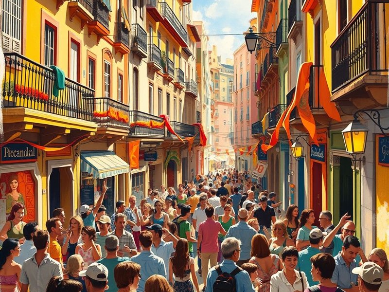 Illustration of the adjectival phrase "de escándalo"